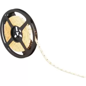 Flexible IP65 LED Tape Light - 5m Reel - 48W Warm White LEDs - Self-Adhesive