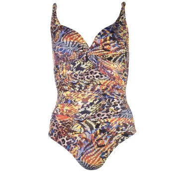 Biba Safari Queen Icon Swimsuit - Multi-Coloured