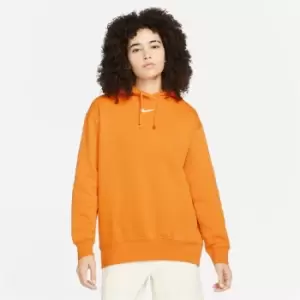 Nike Essential Fleece Hoody Womens - Orange