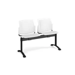 Dams MTO Santana Perforated Back Plastic Seating - Bench 2 Wide with 2 Seats - B