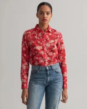 GANT Liberation Bouquet Print Cotton Silk Shirt