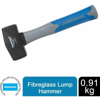 Silverline - Lump Hammer Fibre glass 2lb (0.91kg) HA37