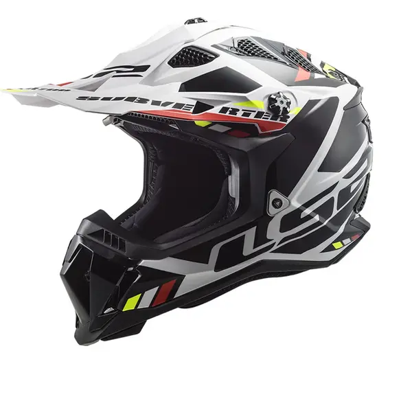 LS2 MX700 Subverter Stomp White Black 06 Offroad Helmet Size M