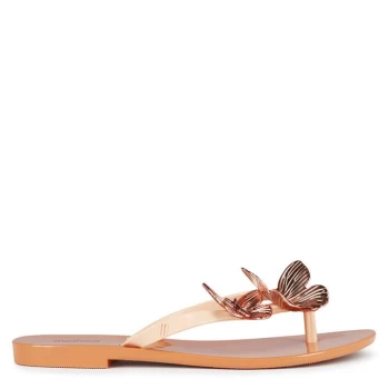 Melissa Butterfly Flip Flops - Pink