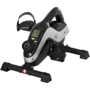 HOMCOM 8-Level Mini Exercise Bike Magnetic Resistance Leg Fitness LCD Display