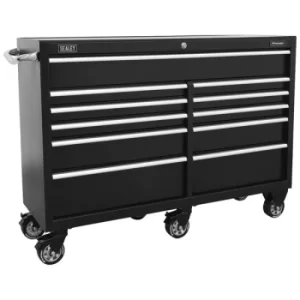 Sealey PTB143011 Rollcab 11 Drawer 1430mm Heavy-Duty Black