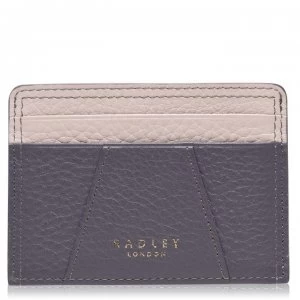 Radley Wood Card Holder - CHARCOAL