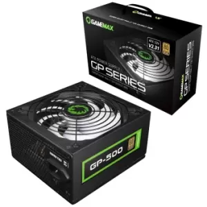 Game Max GP-500 V2 80 Plus Bronze Rated PSU 500W Power Supply Unit