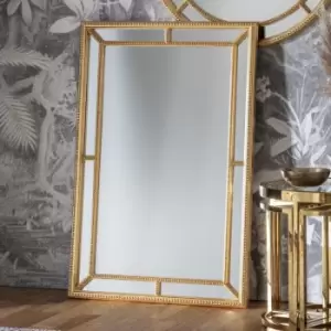 Gallery Interiors Sinatra Mirror / Gold / Rectangle