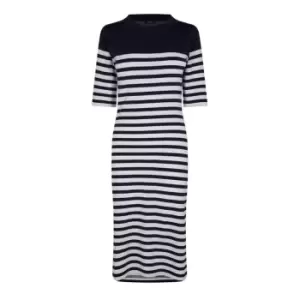 Gant Striped T-Shirt Dress - Blue