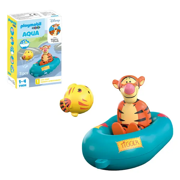 Playmobil 71414 1.2.3 Aqua & Disney: Tigger's Boat Ride