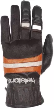 Helstons Bull Air Summer Motorcycle Gloves, brown, Size M L, brown, Size M L