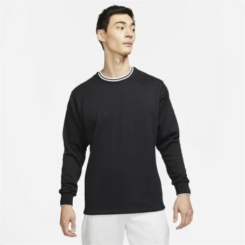 Nike Dri-FIT Mens Golf Crew - Black