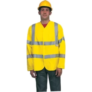 Hi-vis Large Lightweight Yellow Jacket EN471