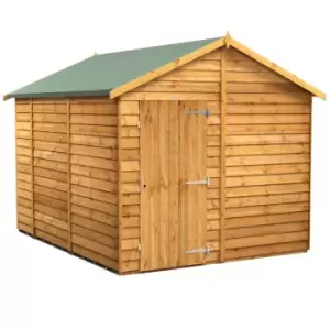 Power 10x8 Overlap Apex No Window Shed