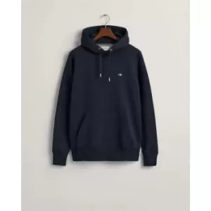 Gant Reg Shield Hoodie Plumped Red S - Blue