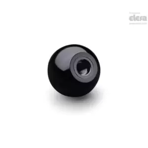 ELESA PLX Spherical knobs Duroplast PLX.50-M16-C9