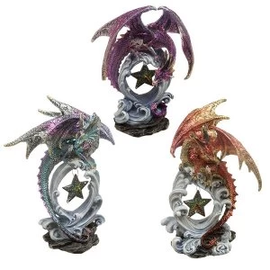 Wish Upon a Star Fantasy Nightmare Dragon Figurine (1 Random Supplied)