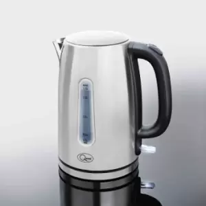 Quest 35349 1.7L 3000W Rapid Boil Full Kettle - Stainless Steel