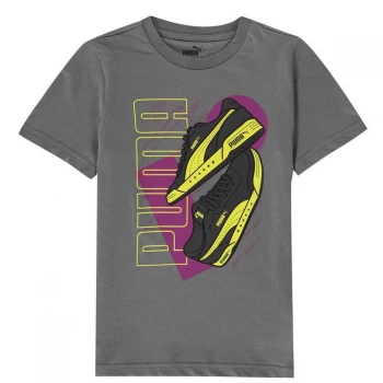 Puma Sneakers T Shirt Junior Boys - Castlerock