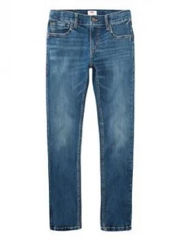 Levis Boys 511 Slim Fit Jeans - Mid Wash, Size Age: 4 Years