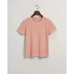 Gant Sunfaded C-Neck Ss T-Shirt Soothing - Orange