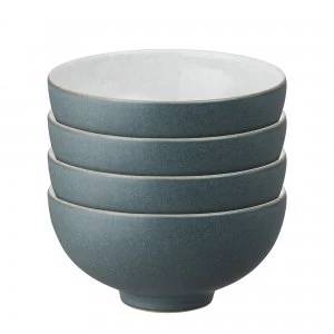 Impression Charcoal Set Of 4 Rice Bowl