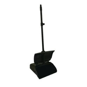 Lobby Dustpan and Brush Set Soft brustles on brush, Lid on dustpan