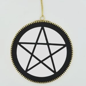 Pentagram Mirror 17.5cm