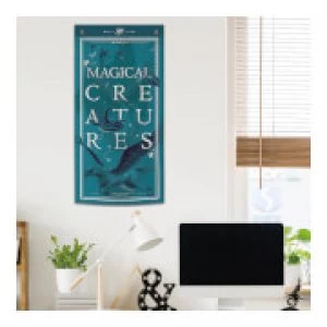 Harry Potter Magical Creatures Wall Banner