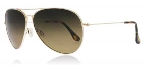 Maui Jim Mavericks Sunglasses Gold HS264-16 Polariserade 61mm