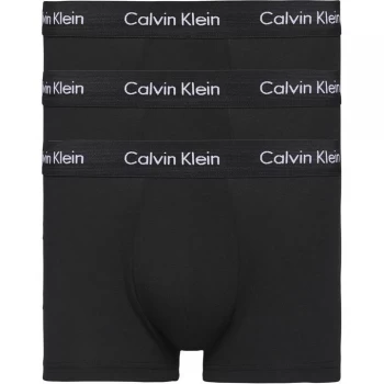 Calvin Klein Pack Low Rise Trunks - Black Wb