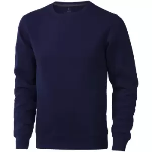 Elevate Mens Surrey Crew Neck Sweater (XXL) (Navy)