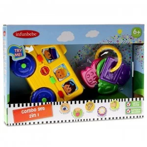 Infunbebe Magic School Bus Play Set - Bus