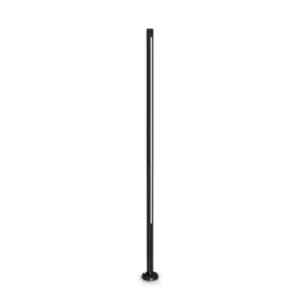 JEDI 160cm LED Outdoor Bollard Black, 3000K, IP65, Non-Dim