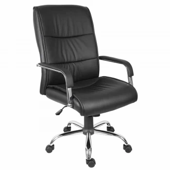 Teknik Kendal 6901BLK Faux-leather Reclining Executive Chair