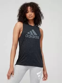 adidas Winners 3.0 Tank Top - Black, Size S, Women