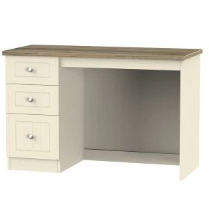 Robert Dyas Wilcox Ready Assembled Dressing Table - Cream Ash