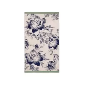 Ted Baker Glitch Floral Bath Sheet, Navy