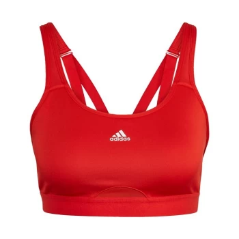 adidas TLRD Move Training High-Support Bra Womens - Red