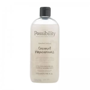 Possibility Coconut Macaroons 3in1 Body Wash Bath Foam