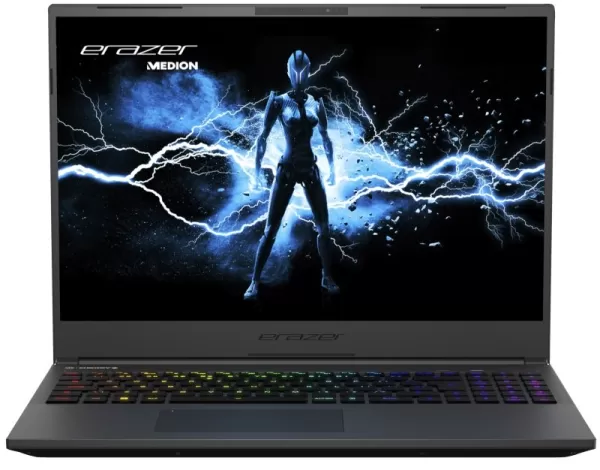 Medion Erazer Major X20 Gaming Laptop, Intel Core i7-13700HX, 16GB RAM, 1TB SSD, 16" QHD 240Hz, NVIDIA GeForce RTX 4070, Windows 11 Home