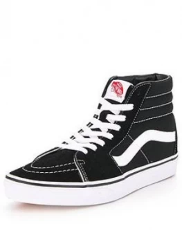 Vans SK8-Hi - Black/White, Size 13, Men