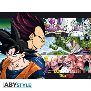 Dragon Ball - Dbz/ Sangoku & Ennemis Small Poster