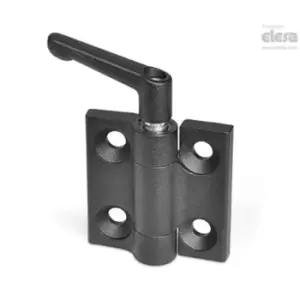 ELESA Hinge with friction brake-CMUF.60-AH-SH-8-SW