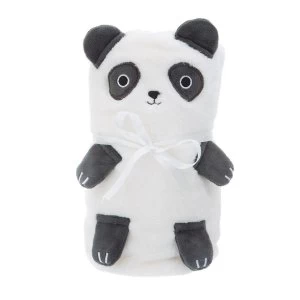 Sass & Belle Panda Soft Fleece Baby Blanket