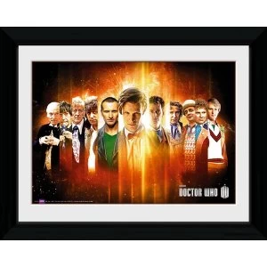 Doctor Who Regenerate Framed Photographic Print