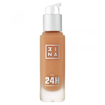 3INA Makeup The 24H Foundation 30ml (Various Shades) - 648 Warm Honey