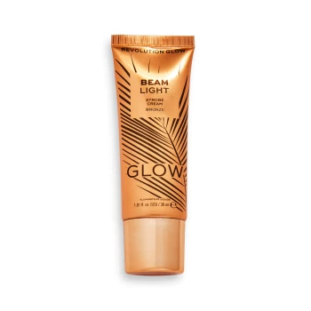 Makeup Revolution Glow Beam Light Strobe Cream 30ml (Various Shades) - Bronze