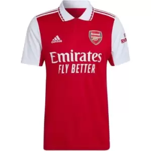 adidas Arsenal FC Home Shirt 2022 2023 Mens - Red